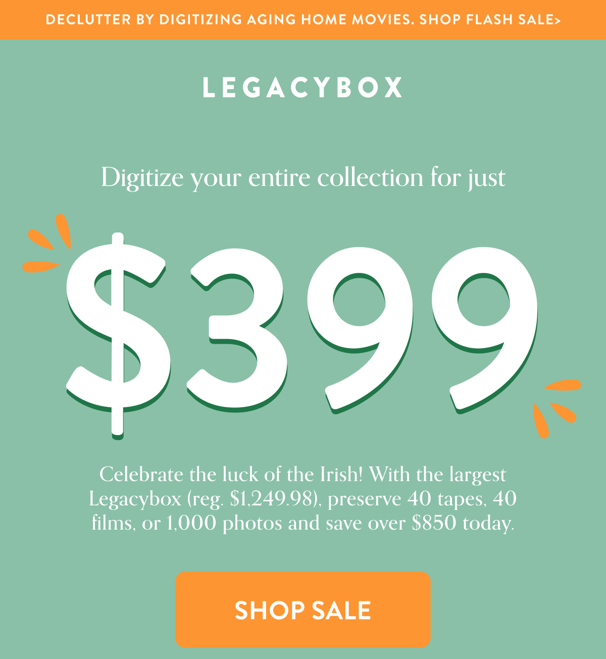 Get lucky and digitize your family's best memories!