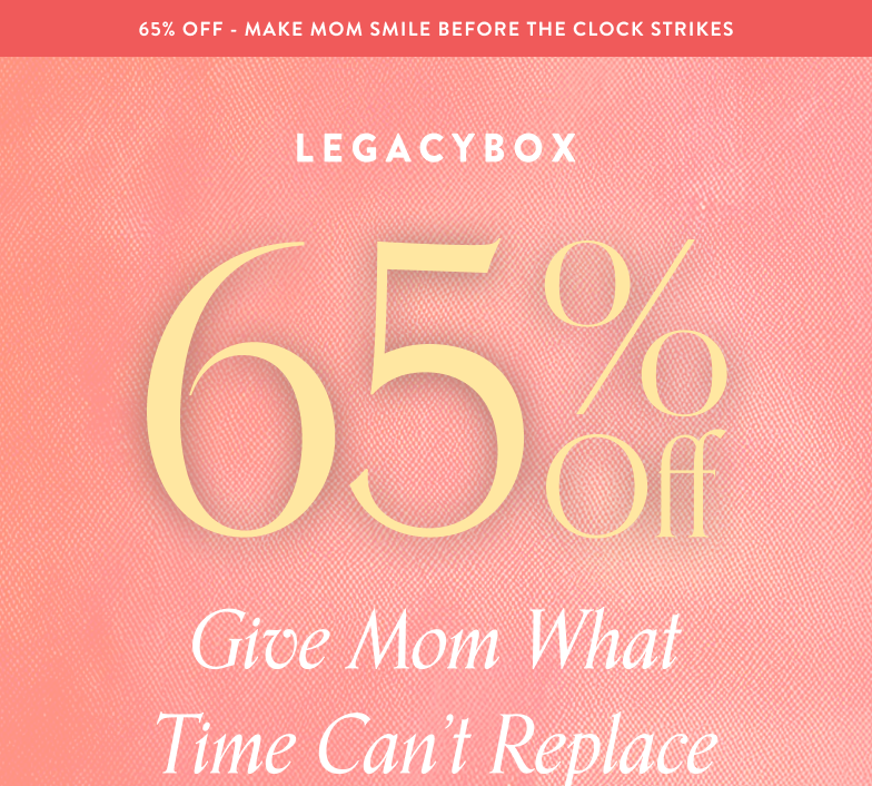Give mom what time can't replace