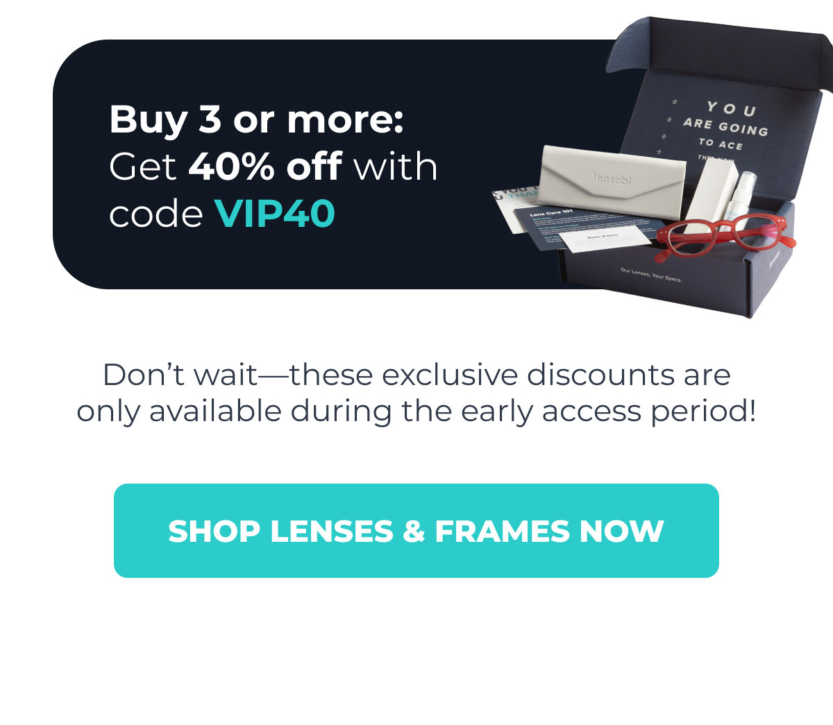 Shop Lenses & Frames Now