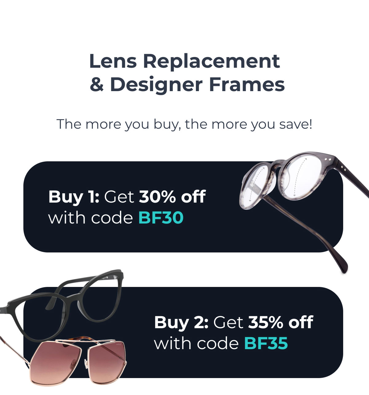 Lens Replacement & Designer Frames
