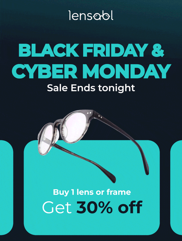 Lensabl Black Friday & Cyber Monday