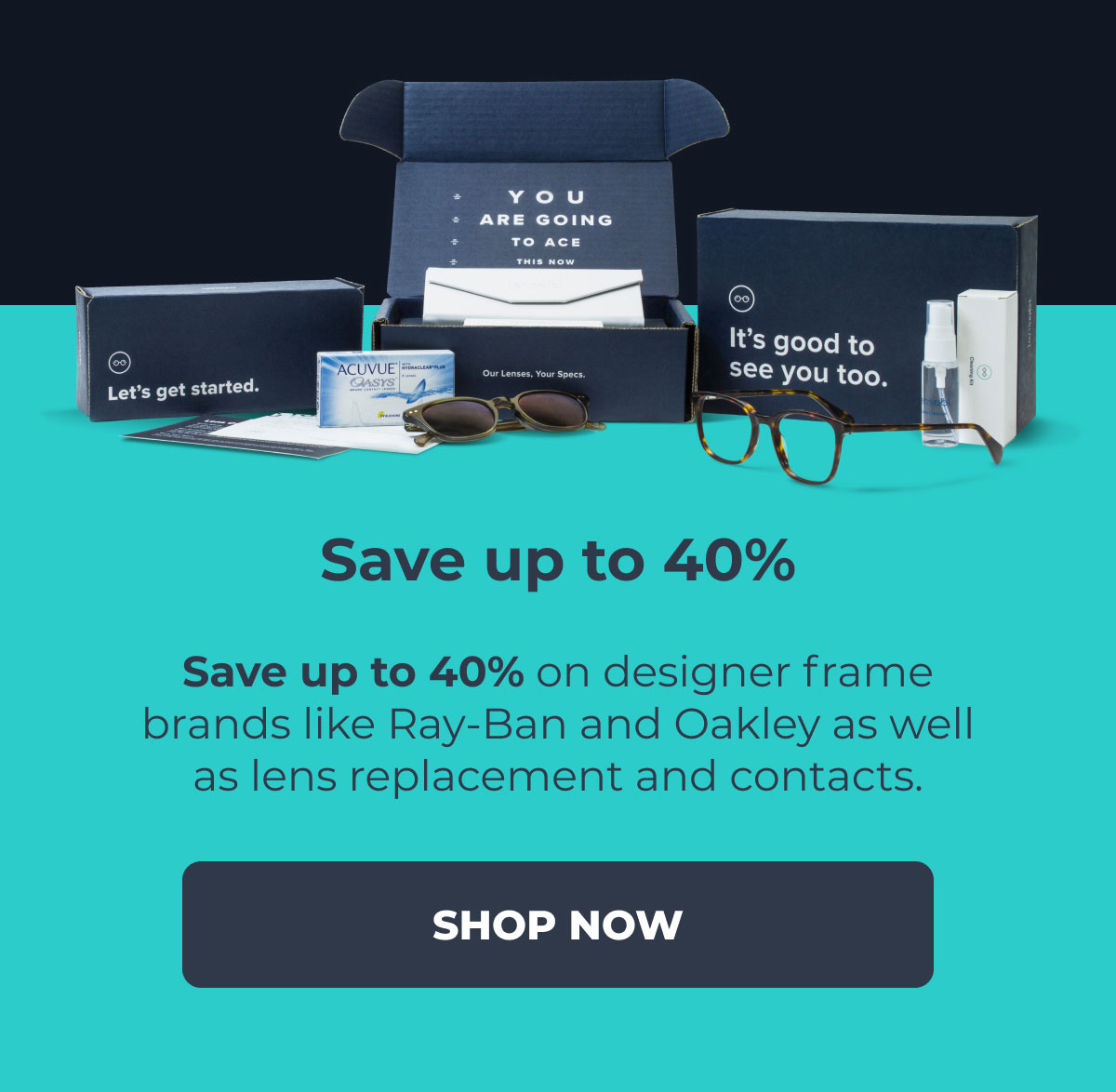 Save Up To 40% Shop Now