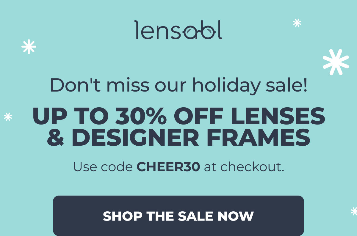 Lensabl | Shop The Sale Now