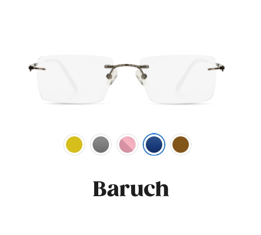 baruch rectangle glasses