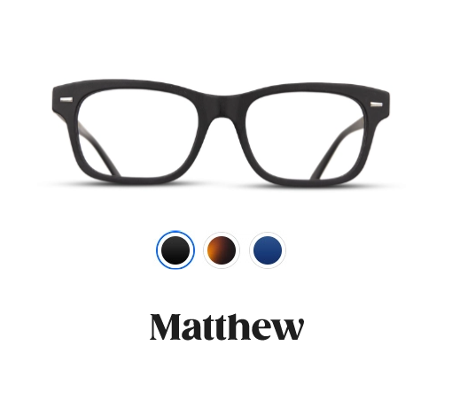 matthew matte glasses