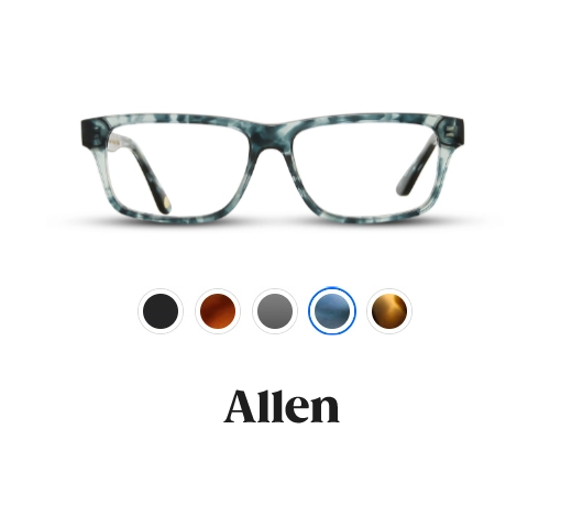 allen glasses