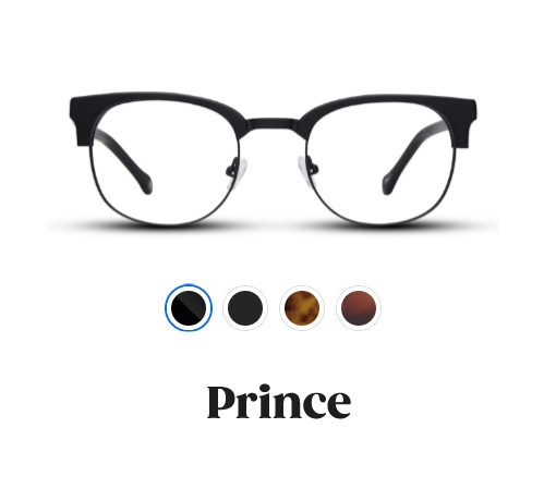 prince matte metal glasses