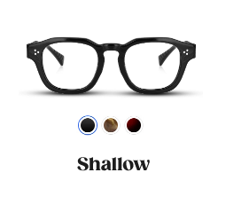 shallow glasses