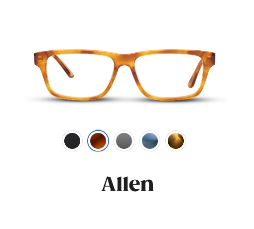allen glasses