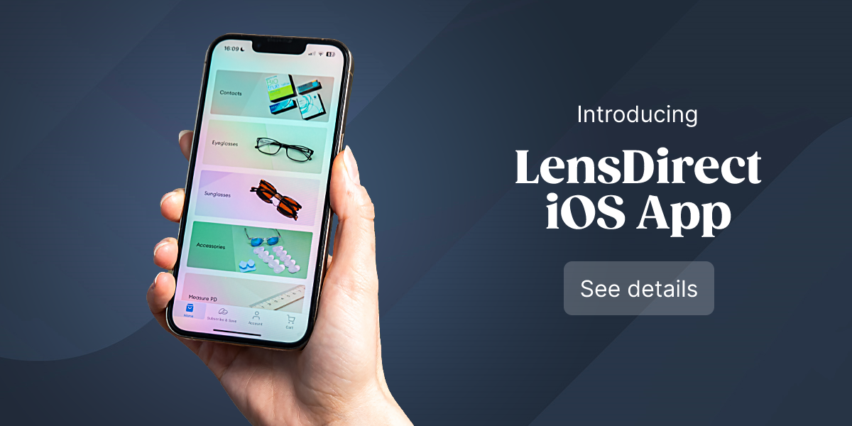 lensdirect ios app button