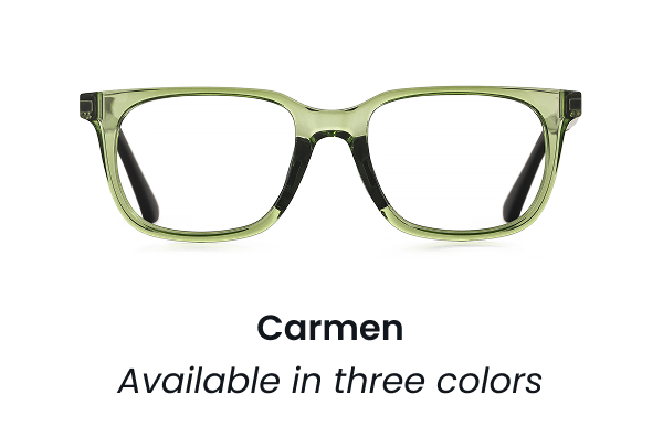 carmen crystal green square
