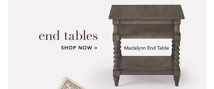 End Tables | Shop now >