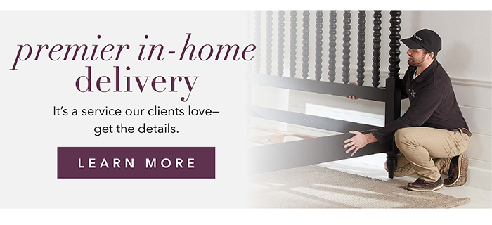 Premier in-home delivery | Learn more >
