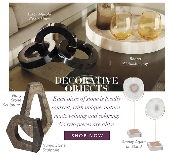 DECORATIVE OBJECTS | Shop now >