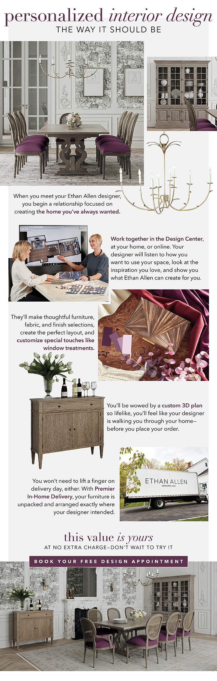 Personalize interior design | Book your free appointment >