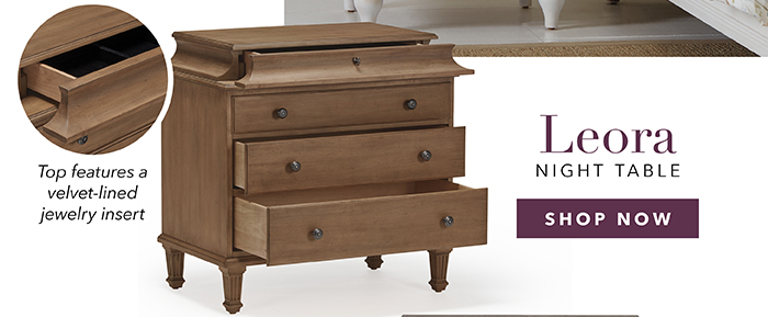 LEORA Night Table | Shop now >