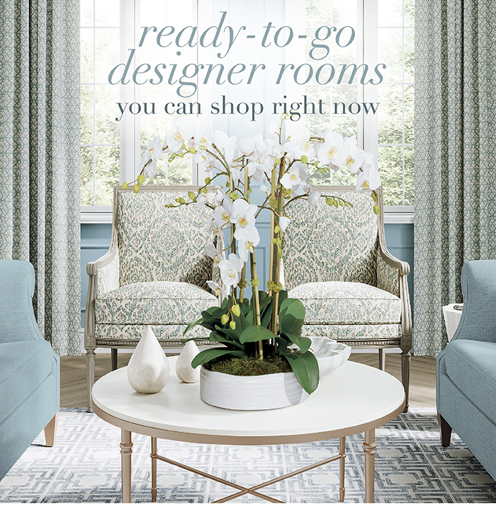 Ready-to-go designer rooms