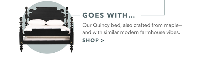 Quincy Bed | Shop >