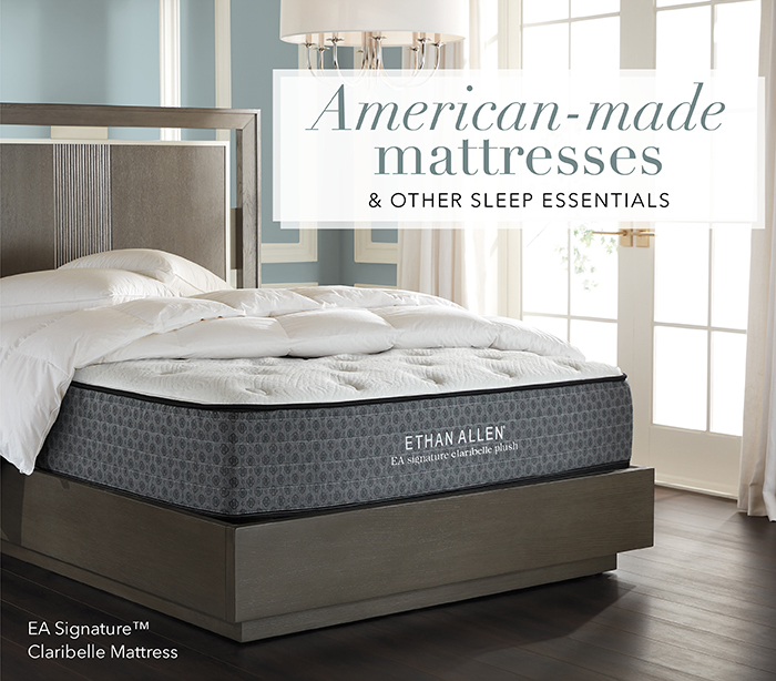 American-made mattresses & other sleep essentials