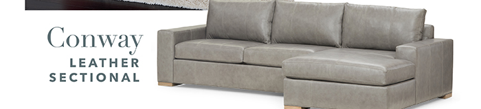 CONWAY Leather Sectional