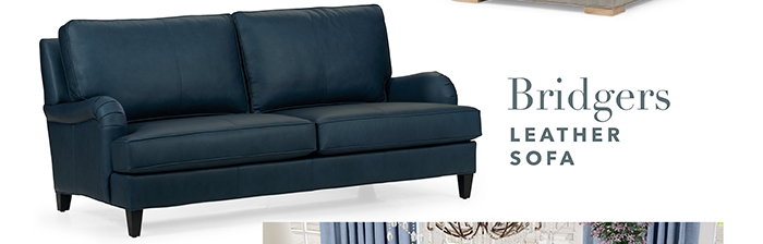BRIDGERS Leather Sofa