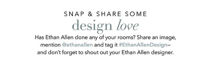 Snap & share some design love