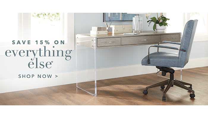 Save 15% on everything else* | Shop now >