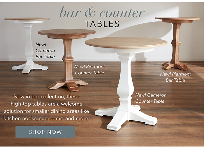 Bar & Counter Tables | Shop now >