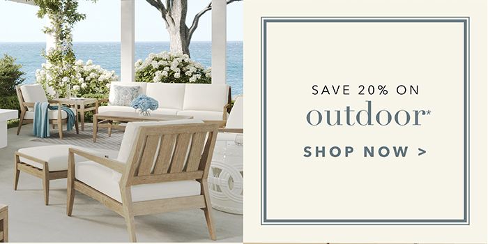 Save 20% on OUTDOOR* | Shop now >