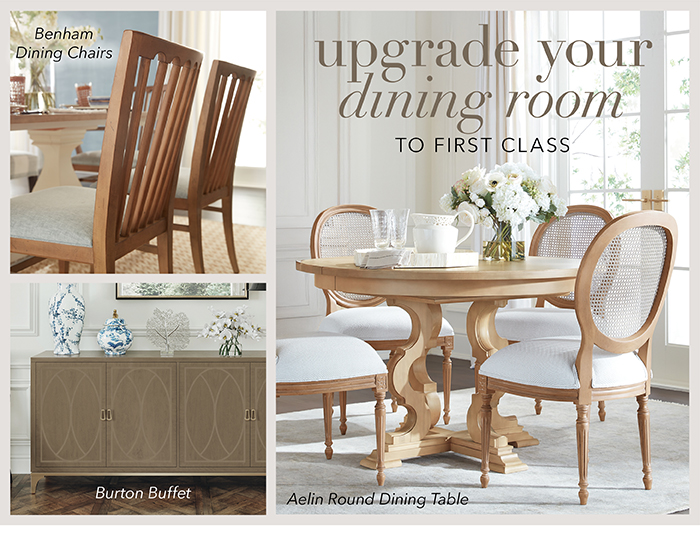 Upgrade your Dining Room to first class