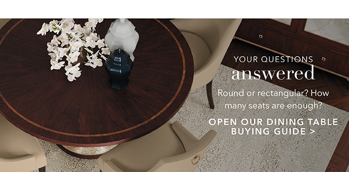 Open our Dining Table Buying Guide >