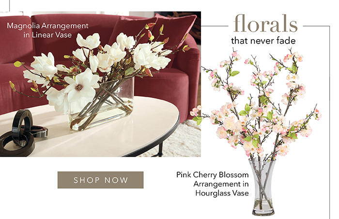 FLORALS that never fade | Shop now >