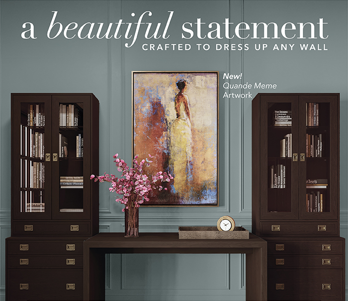 A beautiful statement crafted to dress up any wall