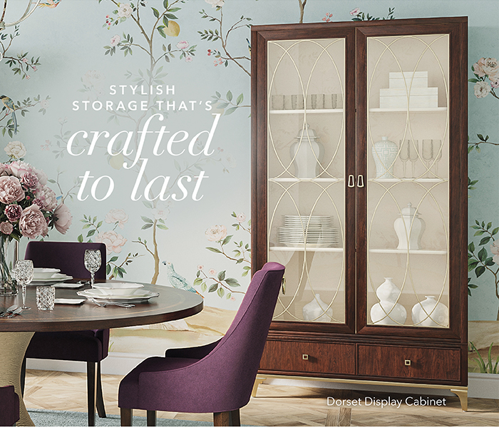 Stylish storage that’s crafted to last