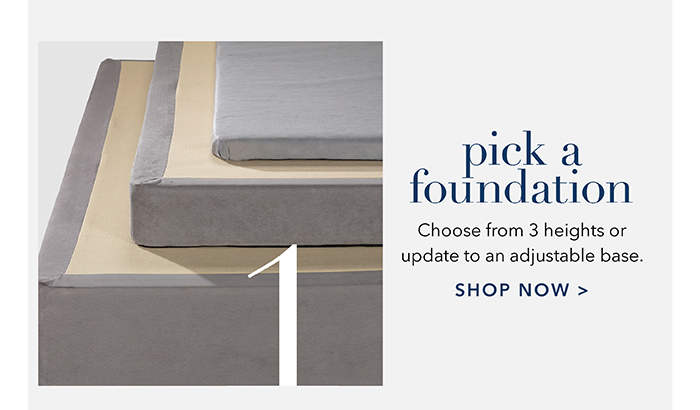 1: Pick a Foundation | Shop now >