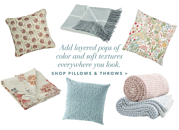 Shop Pillows & Throws >