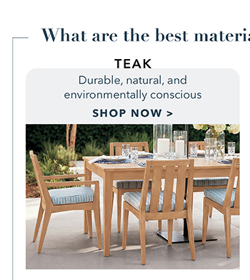 Teak | Shop now >