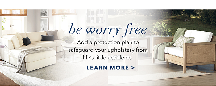 Be worry free | Learn more >