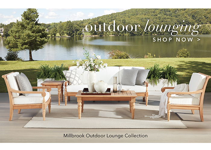 Outdoor lounging >