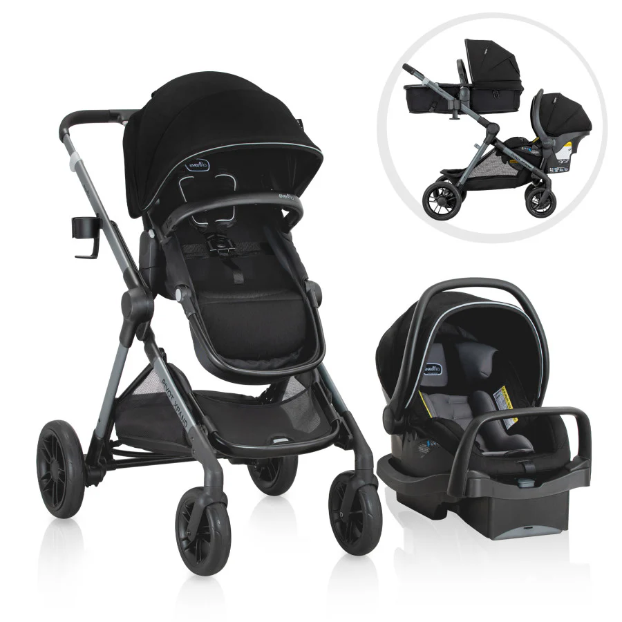 Image of Pivot Xpand Modular Travel System with LiteMax Infant Car Seat
