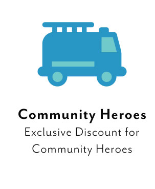 Exclusive Discount for Community Heroes