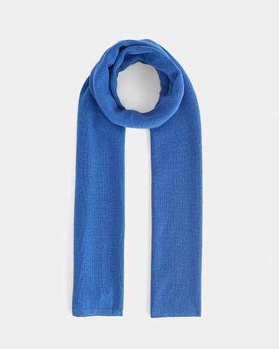 Image | The Cabin Scarf | Classic Blue
