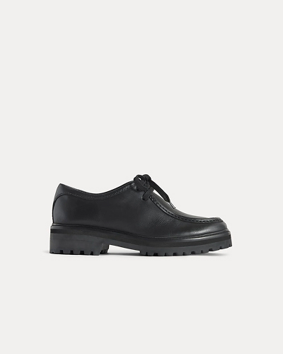 Image | Leather Lug Chukka | Black