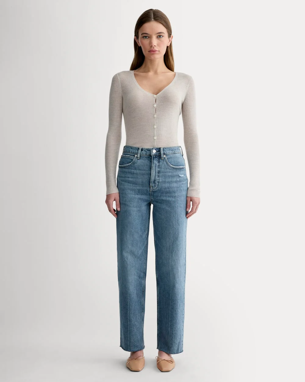 Image of The Way-High® Jean | Distressed | 27.5” Inseam