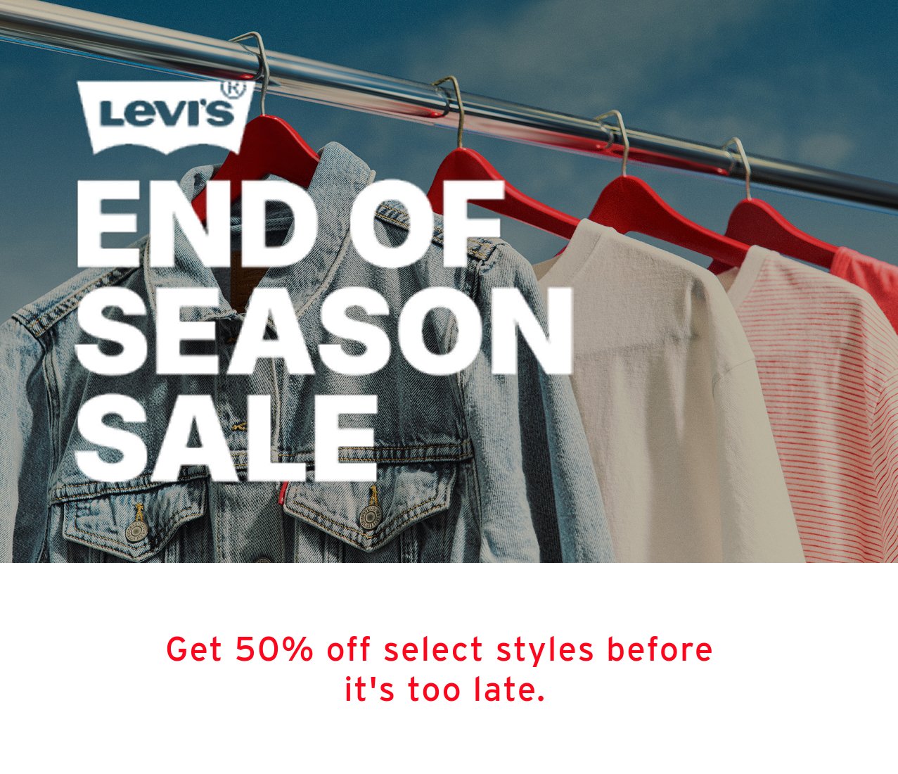 SHOP END OF SEASON SALE