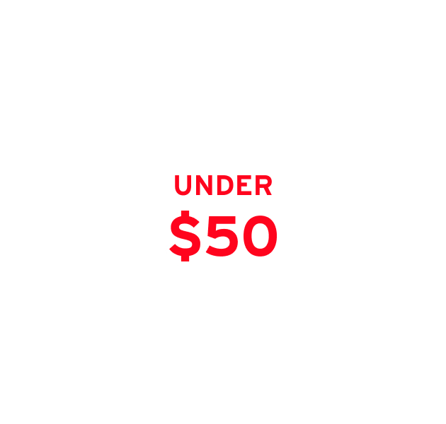 UNDER $50