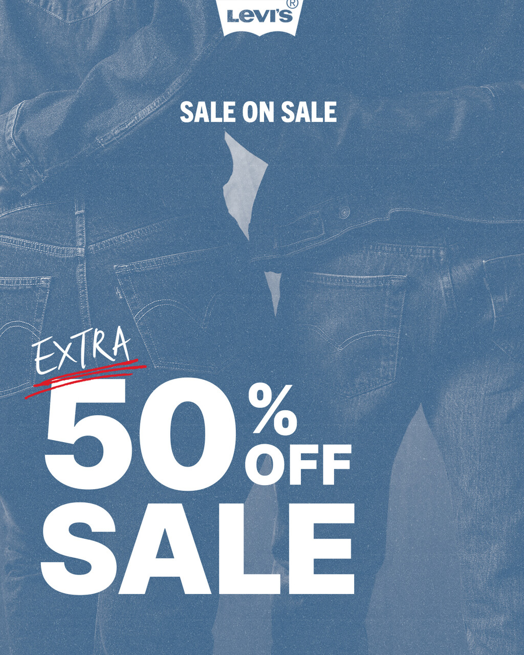 EXTRA 50% OFF SALE