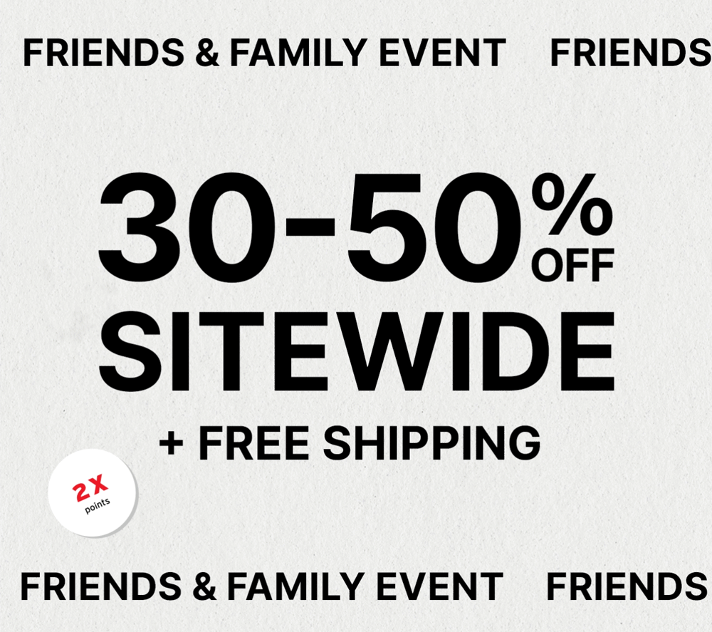 30% OFF SITEWIDE