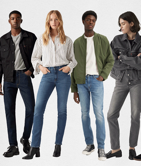PEOPLE IN SLIM JEANS