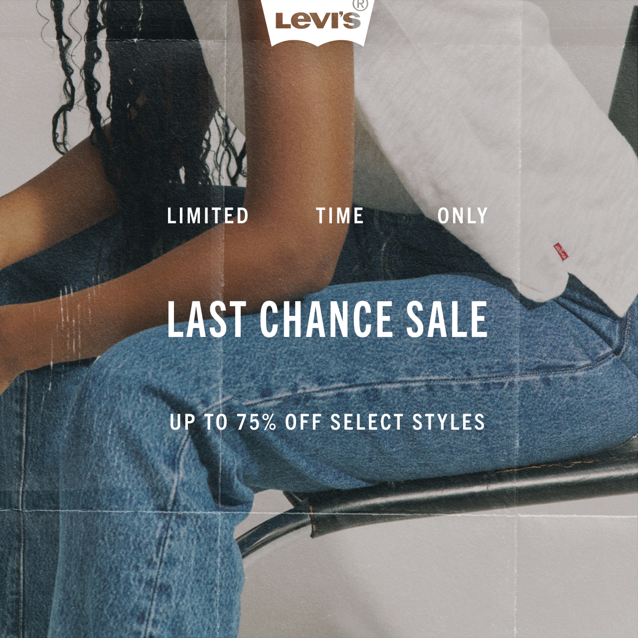 UP TO 75% OFF SELECT STYLES